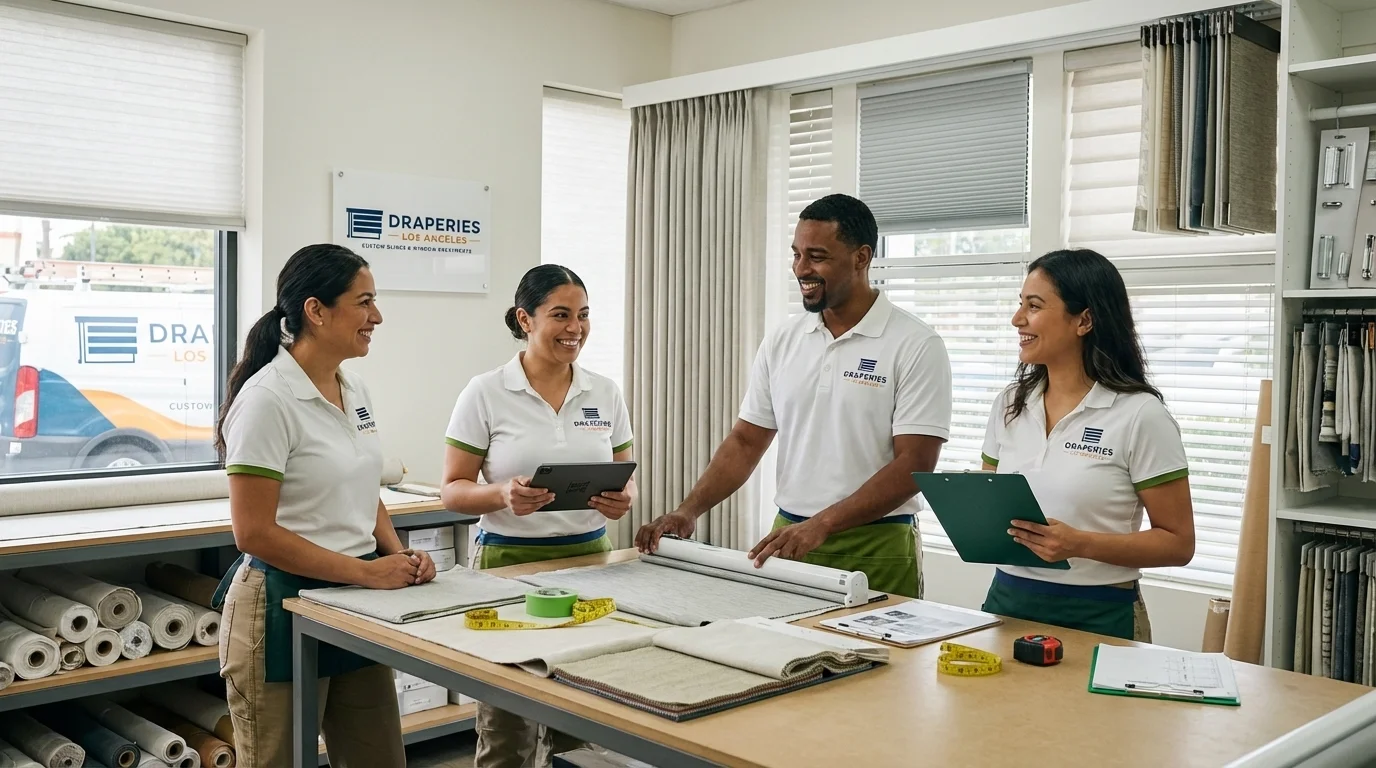 Draperies Los Angeles - Team Photo